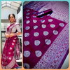 Komal By Aab Soft Lich Silk Jacquard Designer Sarees Wholesale Online
